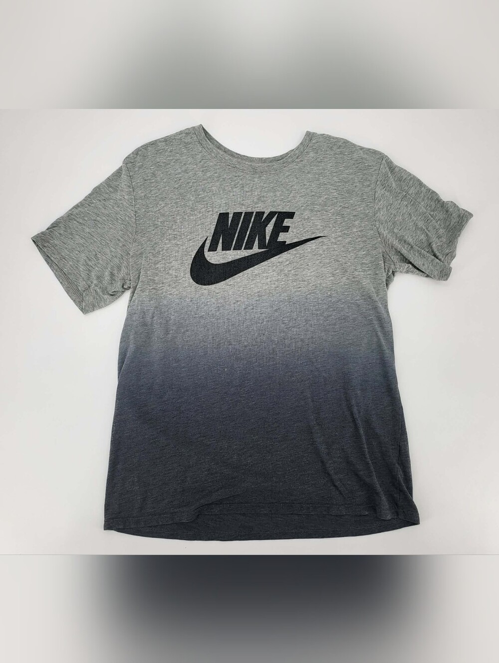 Nike Men’s Ombre Grey Logo T-Shirt
